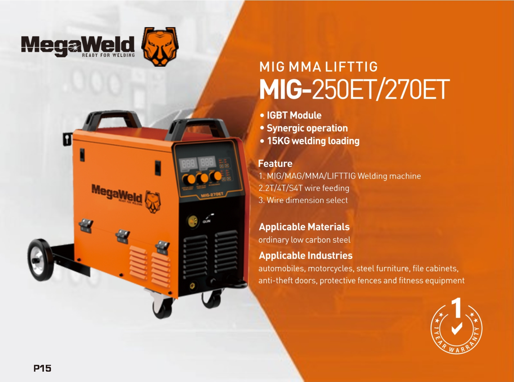 Mesin Las MIG-250ET / 270ET